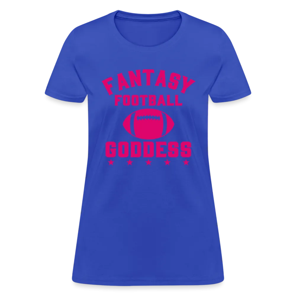Fantasy Football Goddess Women's Contoured T-Shirt