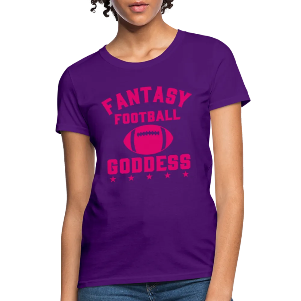 Fantasy Football Goddess Women's Contoured T-Shirt