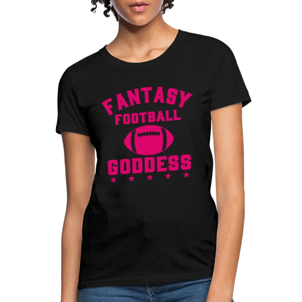 Fantasy Football Goddess Women's Contoured T-Shirt