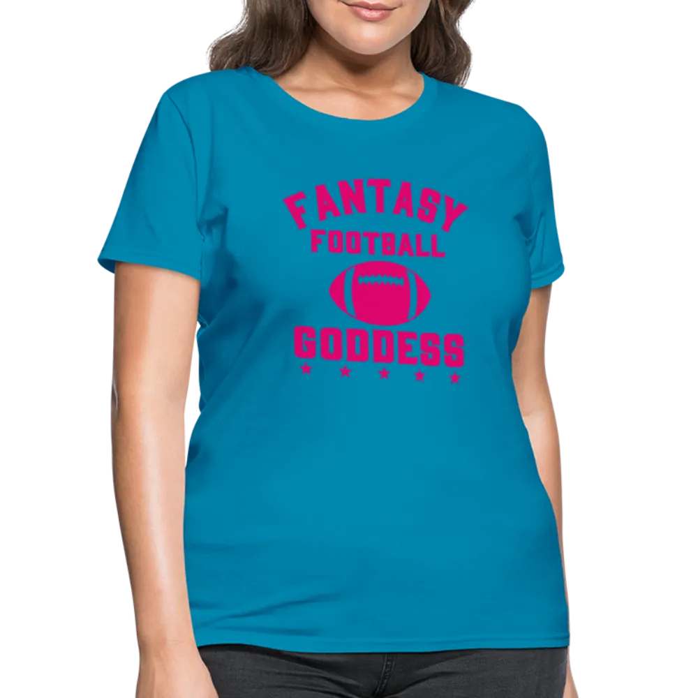 Fantasy Football Goddess Women's Contoured T-Shirt