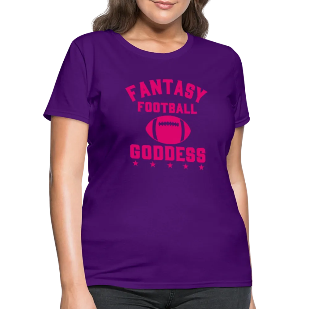 Fantasy Football Goddess Women's Contoured T-Shirt