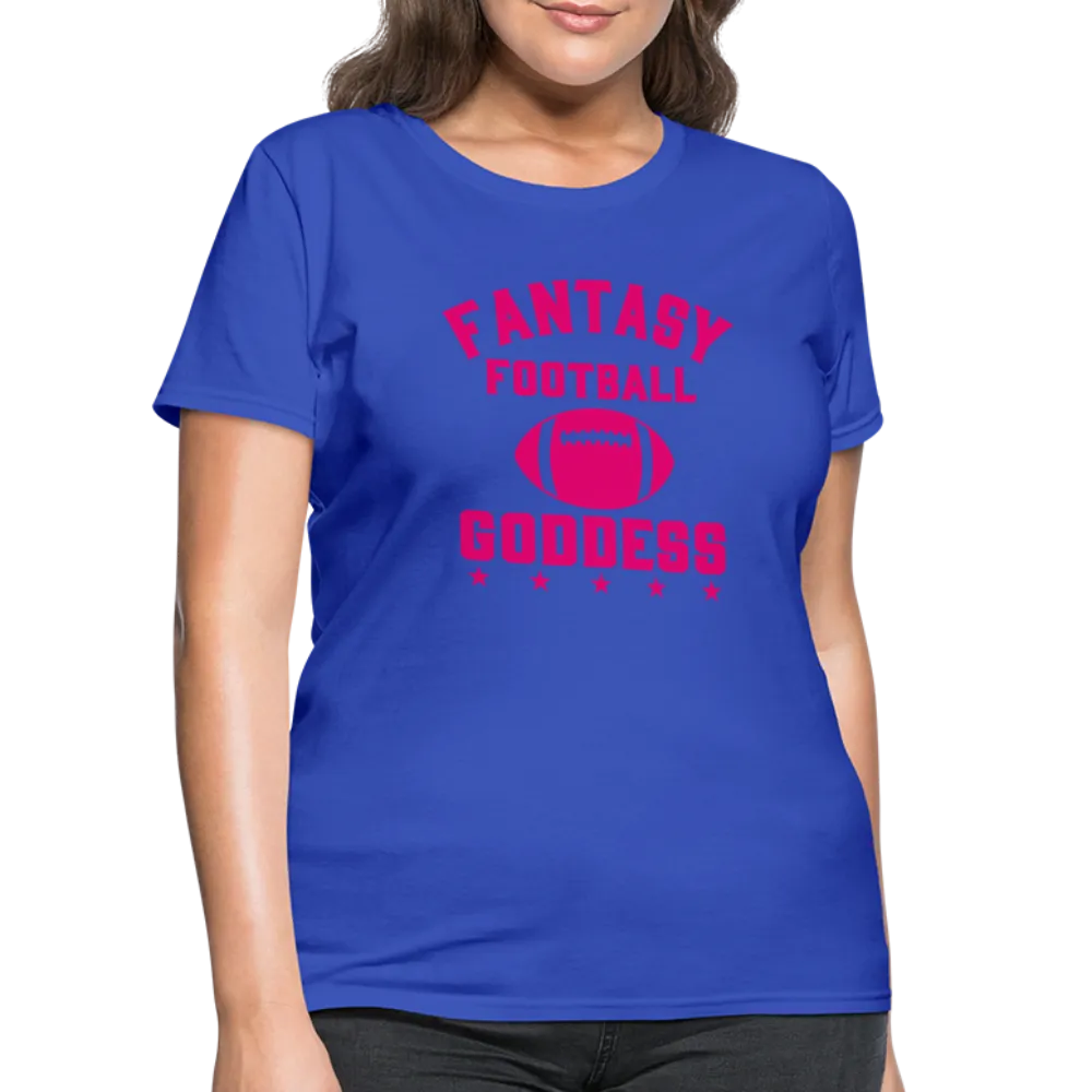 Fantasy Football Goddess Women's Contoured T-Shirt