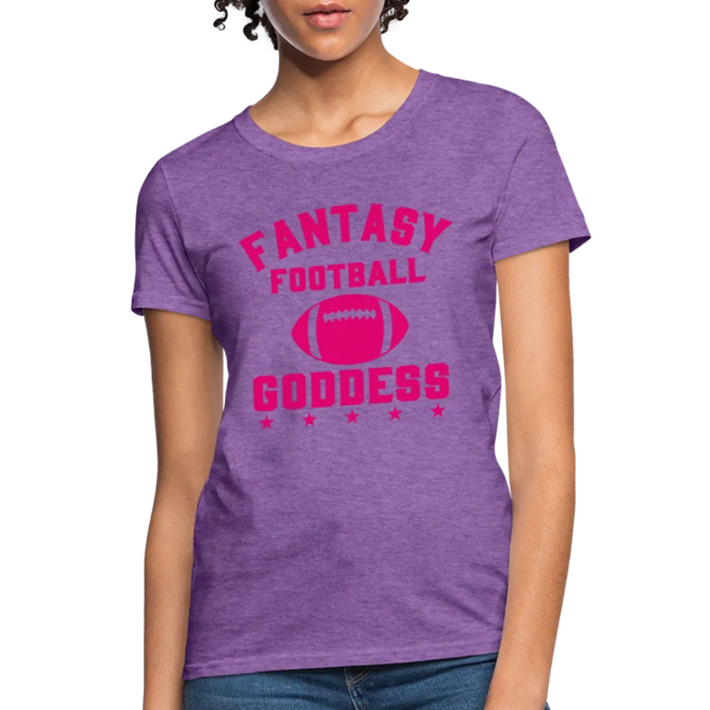 Fantasy Football Goddess Women's Contoured T-Shirt