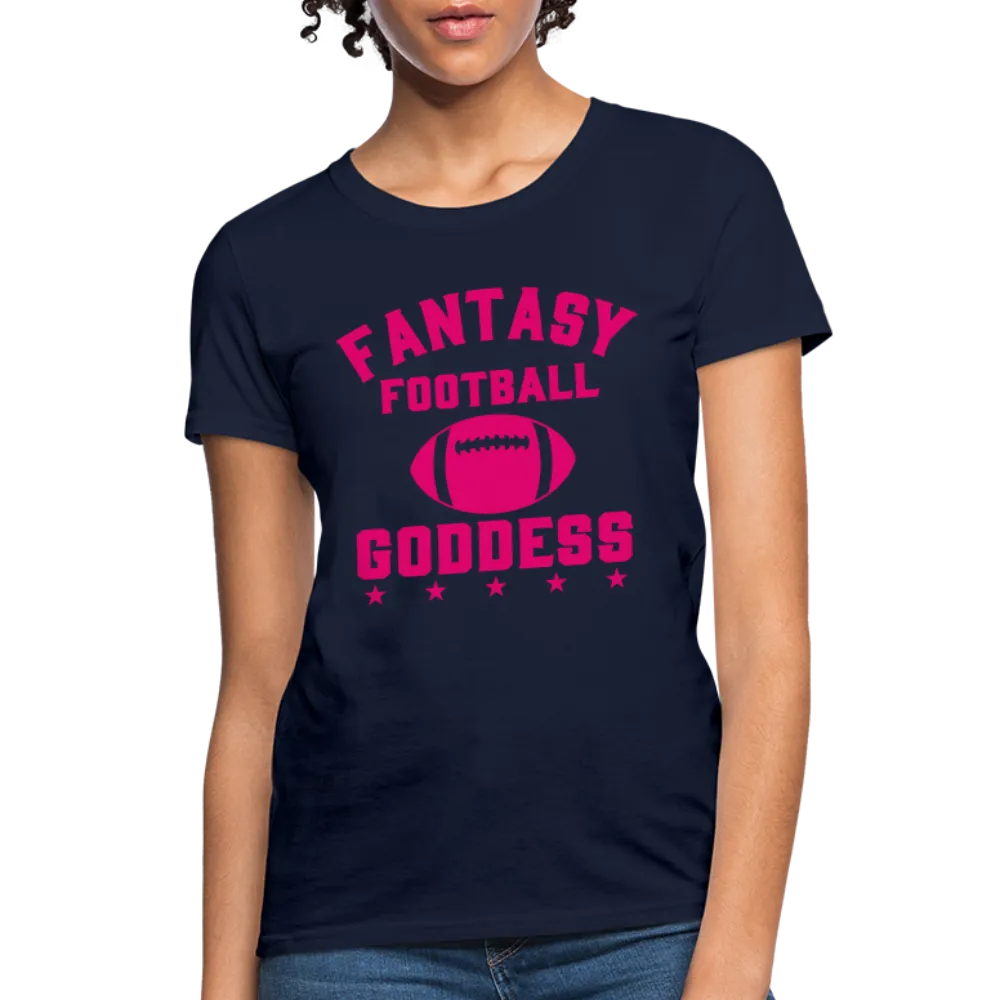 Fantasy Football Goddess Women's Contoured T-Shirt