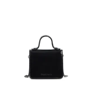 Fastrack Micro Clutch for Women | Stylish Micro Clutch with Chain Strap | Premium Clutch with Multiple Pockets made of Faux Leather