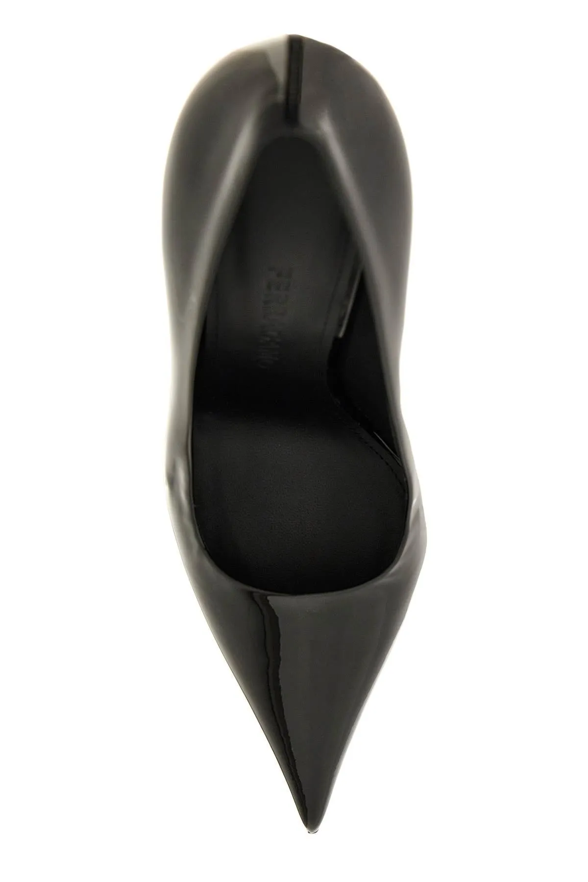 Ferragamo Classic Black Patent Leather Pumps for Women