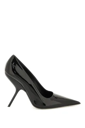 Ferragamo Classic Black Patent Leather Pumps for Women