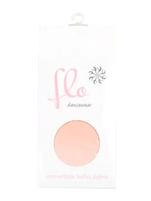 FLO DANCEWEAR GIRLS CONVERTIBLE BALLET TIGHTS
