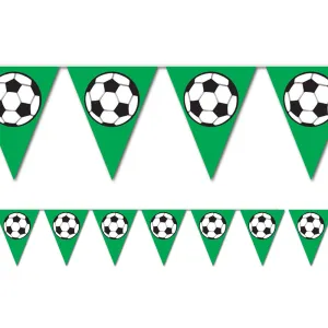 Football  'All Weather' Bunting - 3.7m (12') - 12 flags