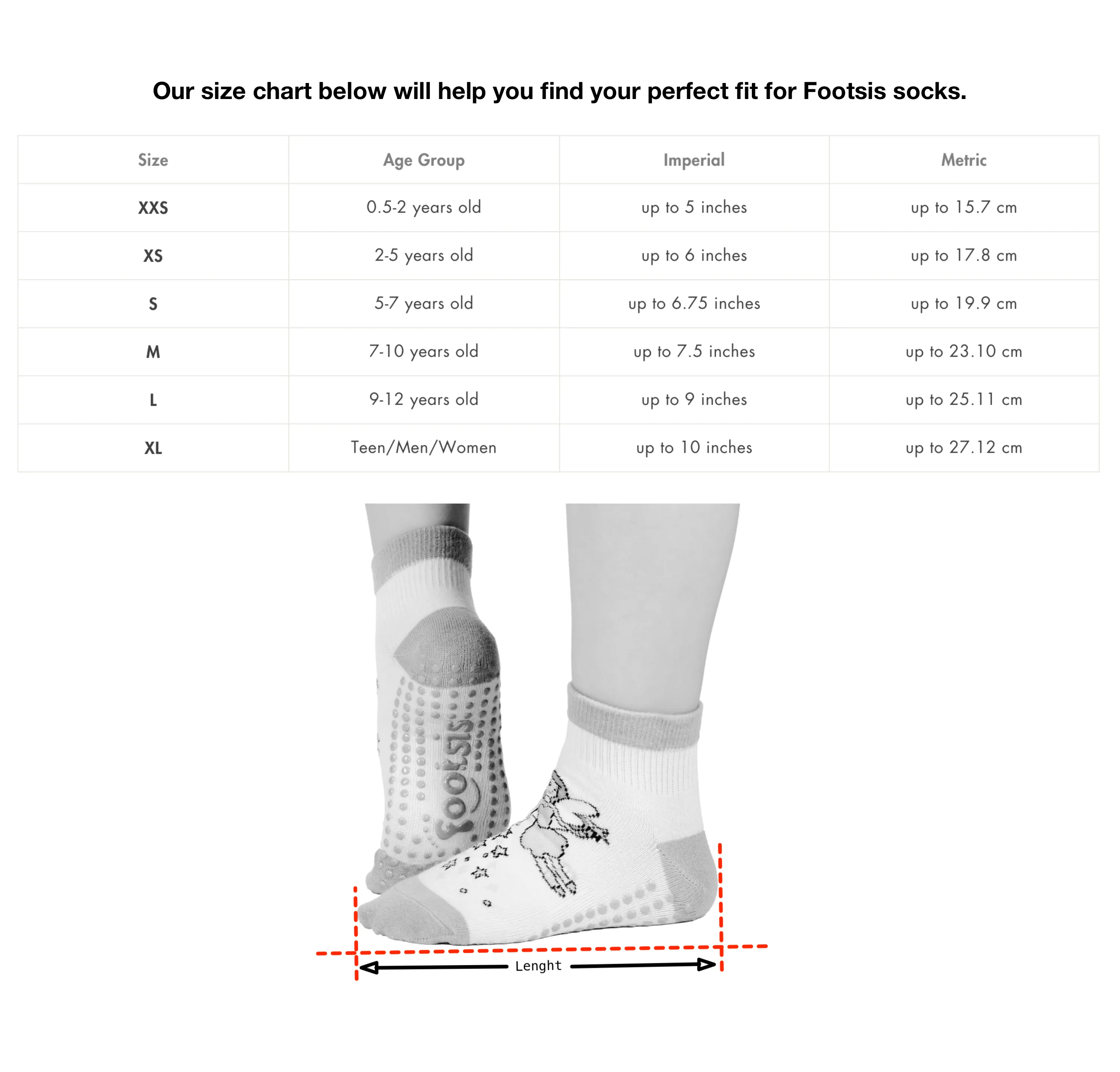 FOOTSIS Non Slip Grip Socks for Yoga, Pilates, Barre, Home, Hospital ,Mommy and Me classes "Bunny"