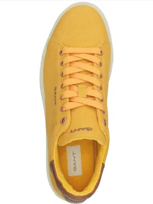 GANT GOLDEN YELLOW Cotton Twill SNEAKERS