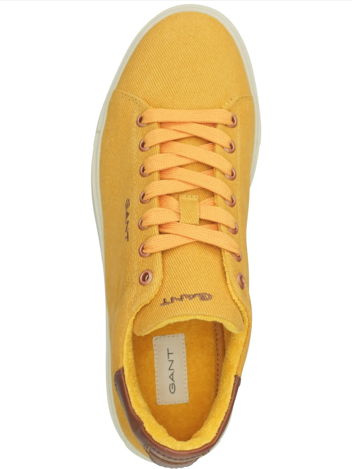 GANT GOLDEN YELLOW Cotton Twill SNEAKERS