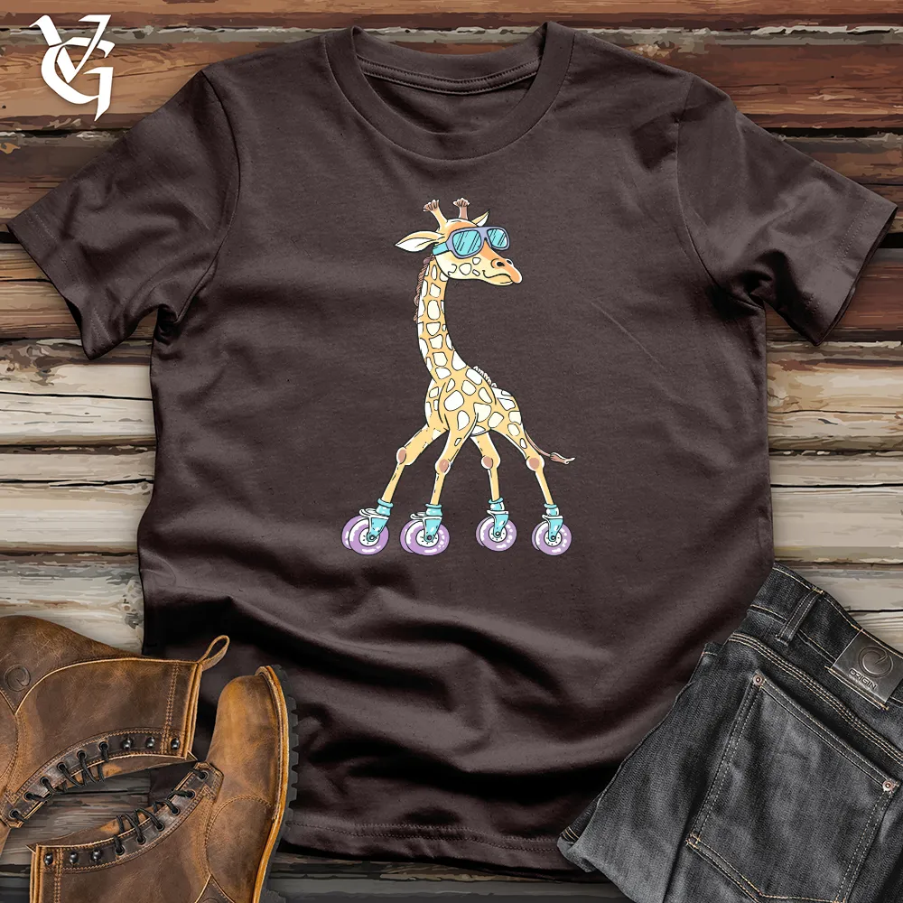 Giraffe Skating Softstyle Tee