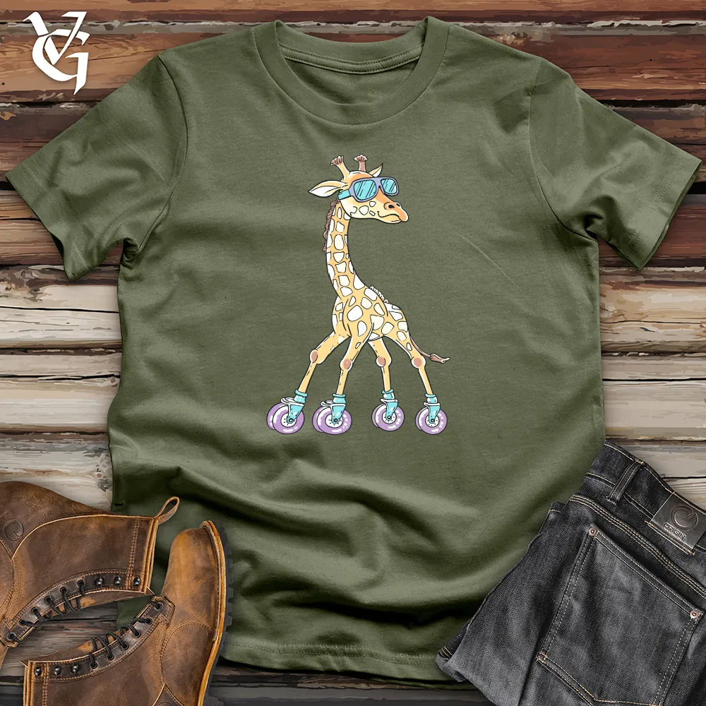 Giraffe Skating Softstyle Tee