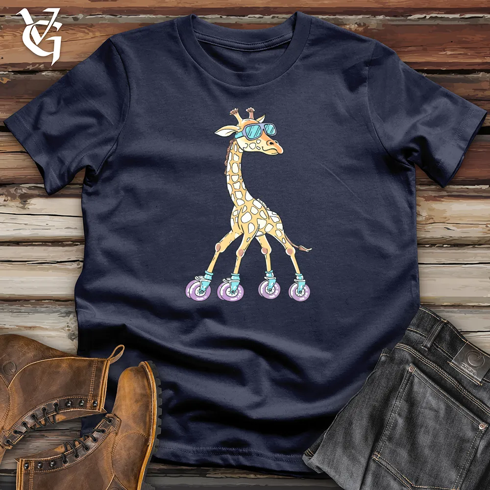 Giraffe Skating Softstyle Tee