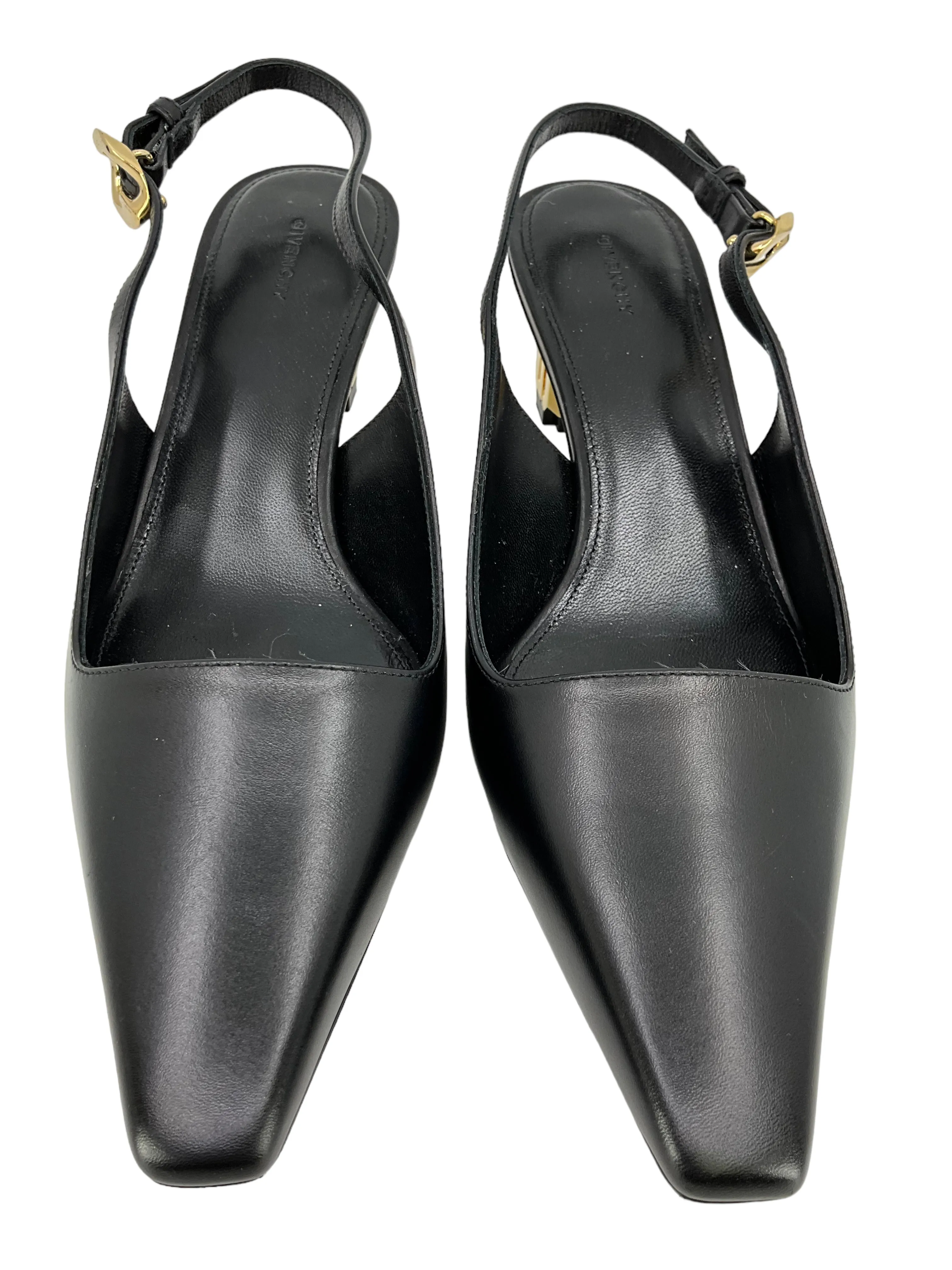 Givenchy G Cube Slingback Pumps Size 6 NEW