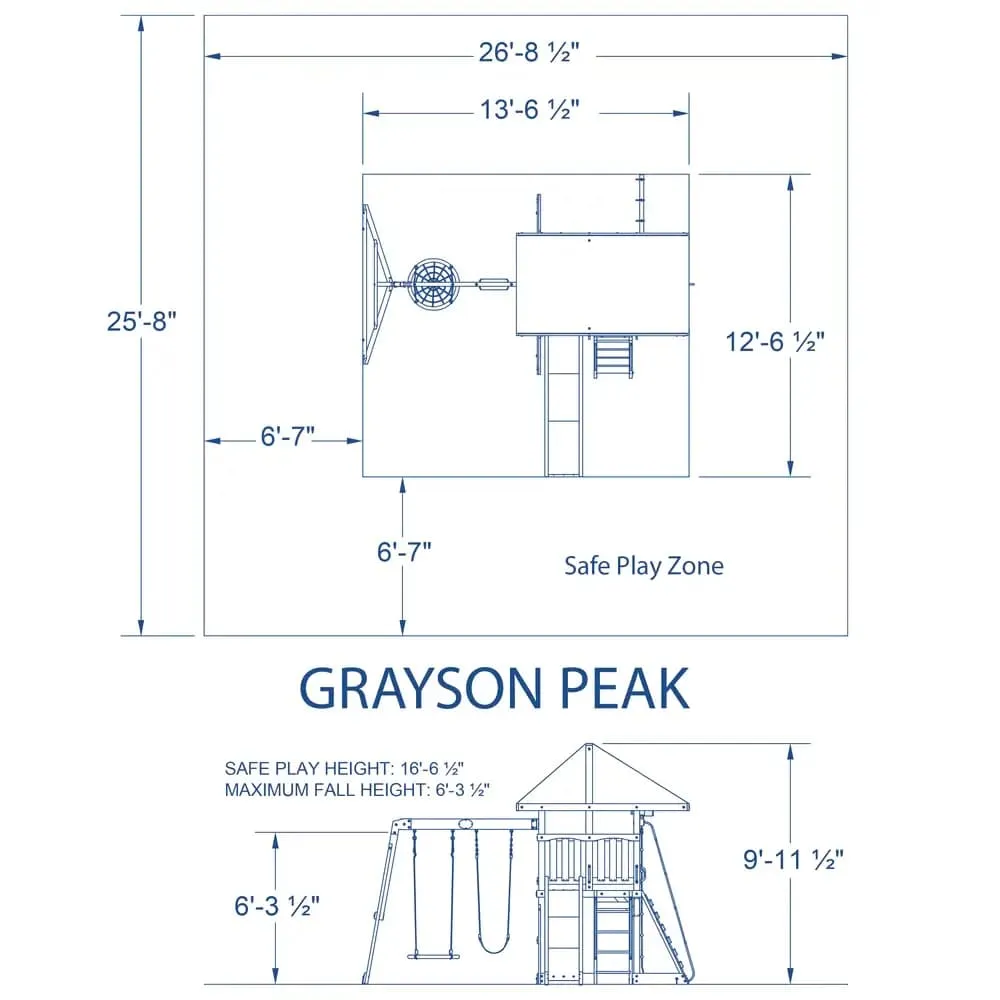 GRAYSON PEAK SWING SET