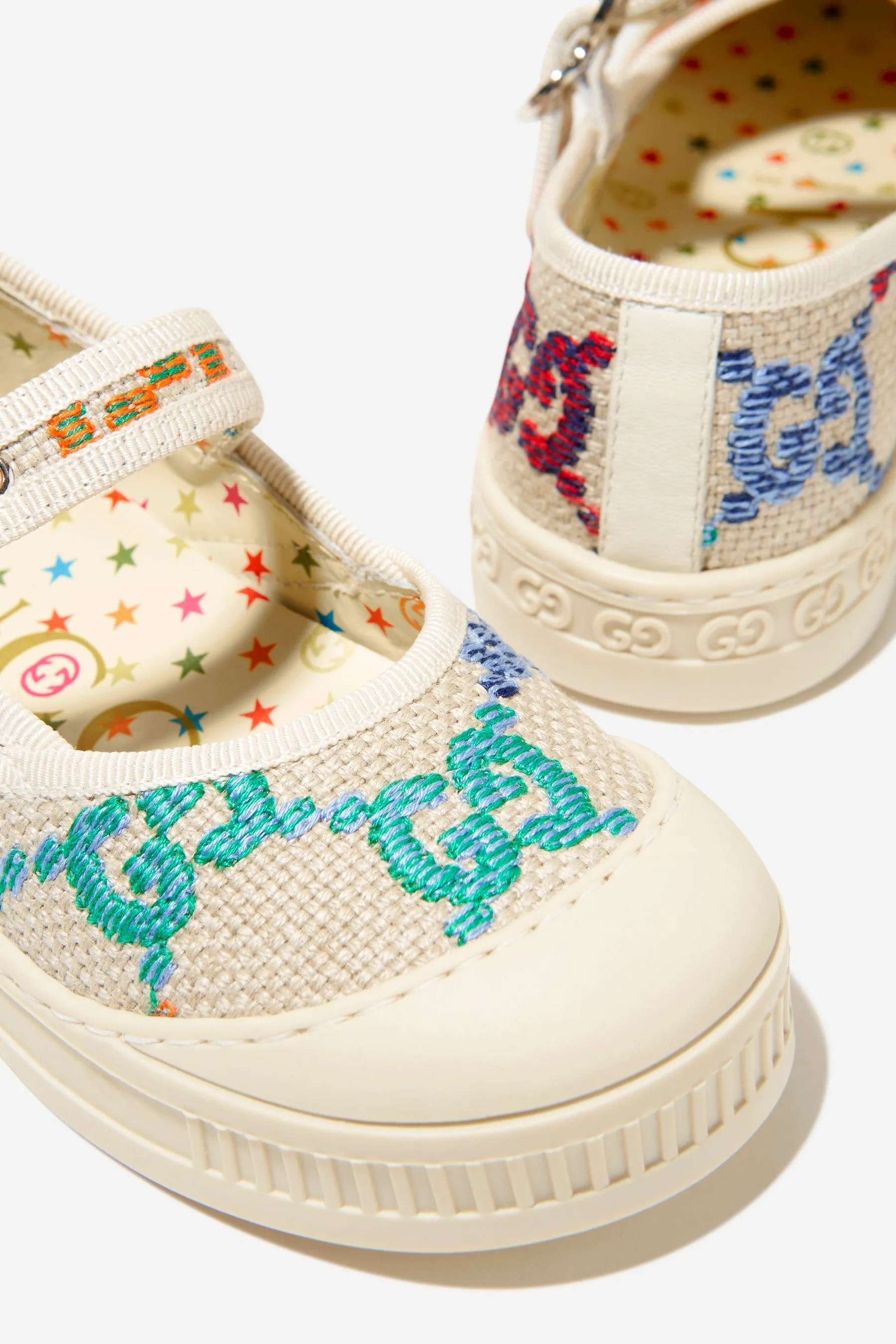 Gucci Girls GG Logo Shoes