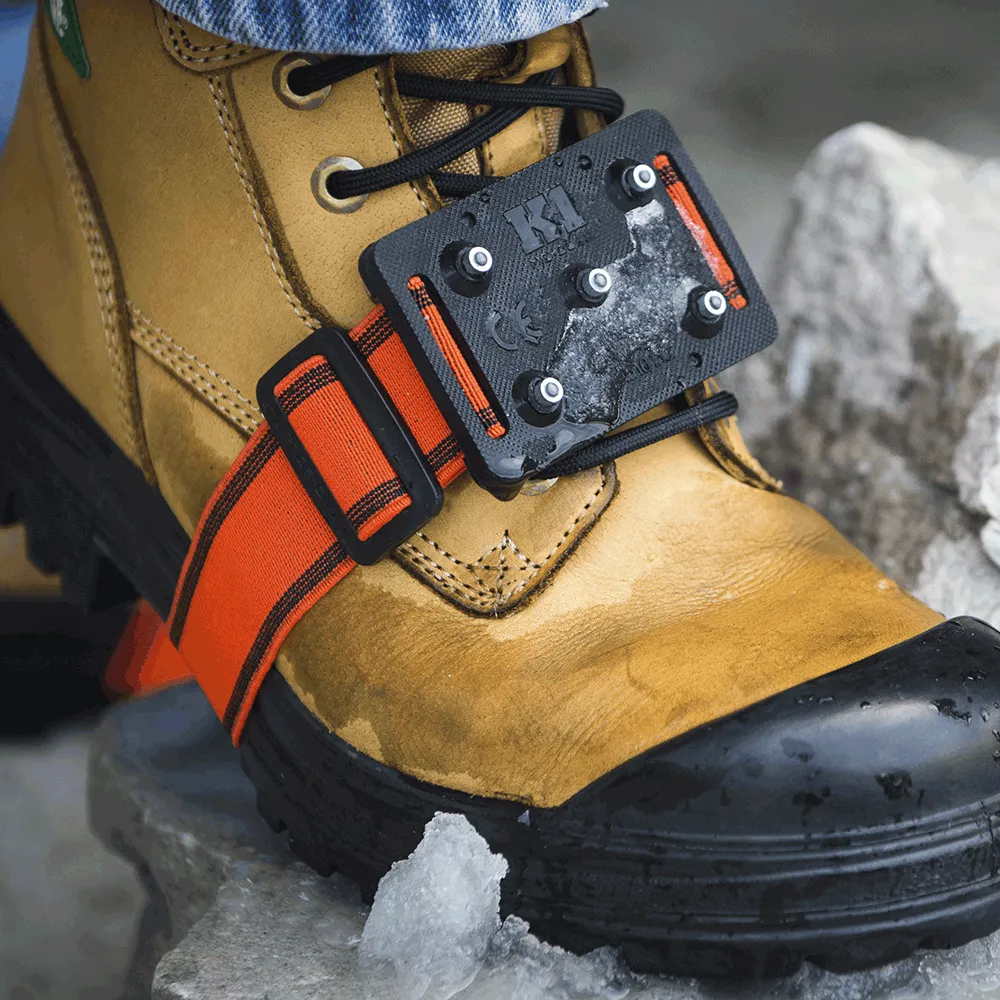 Ice Cleats - K1 Mid-Sole, Hi-Viz Orange V9770150-O/S / V9770250-O/S / V9770350-O/S