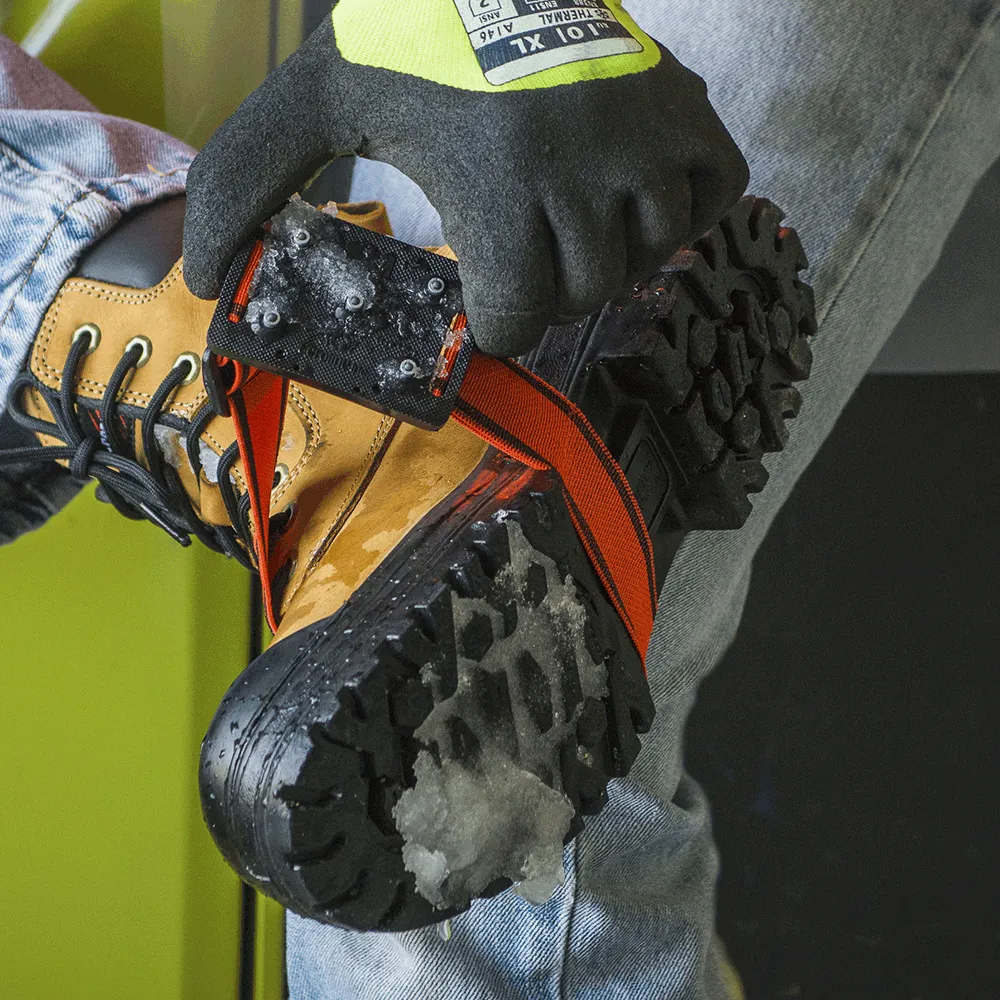 Ice Cleats - K1 Mid-Sole, Hi-Viz Orange V9770150-O/S / V9770250-O/S / V9770350-O/S