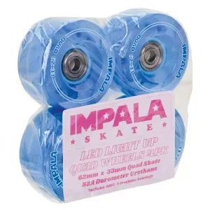 Impala Light Up Wheel 4pk - Blue