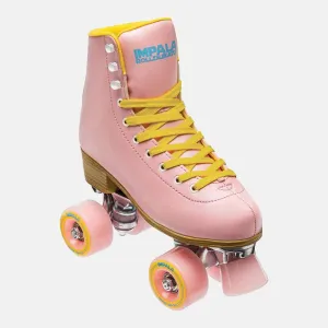 Impala Quad Roller skates - Pink/Yellow