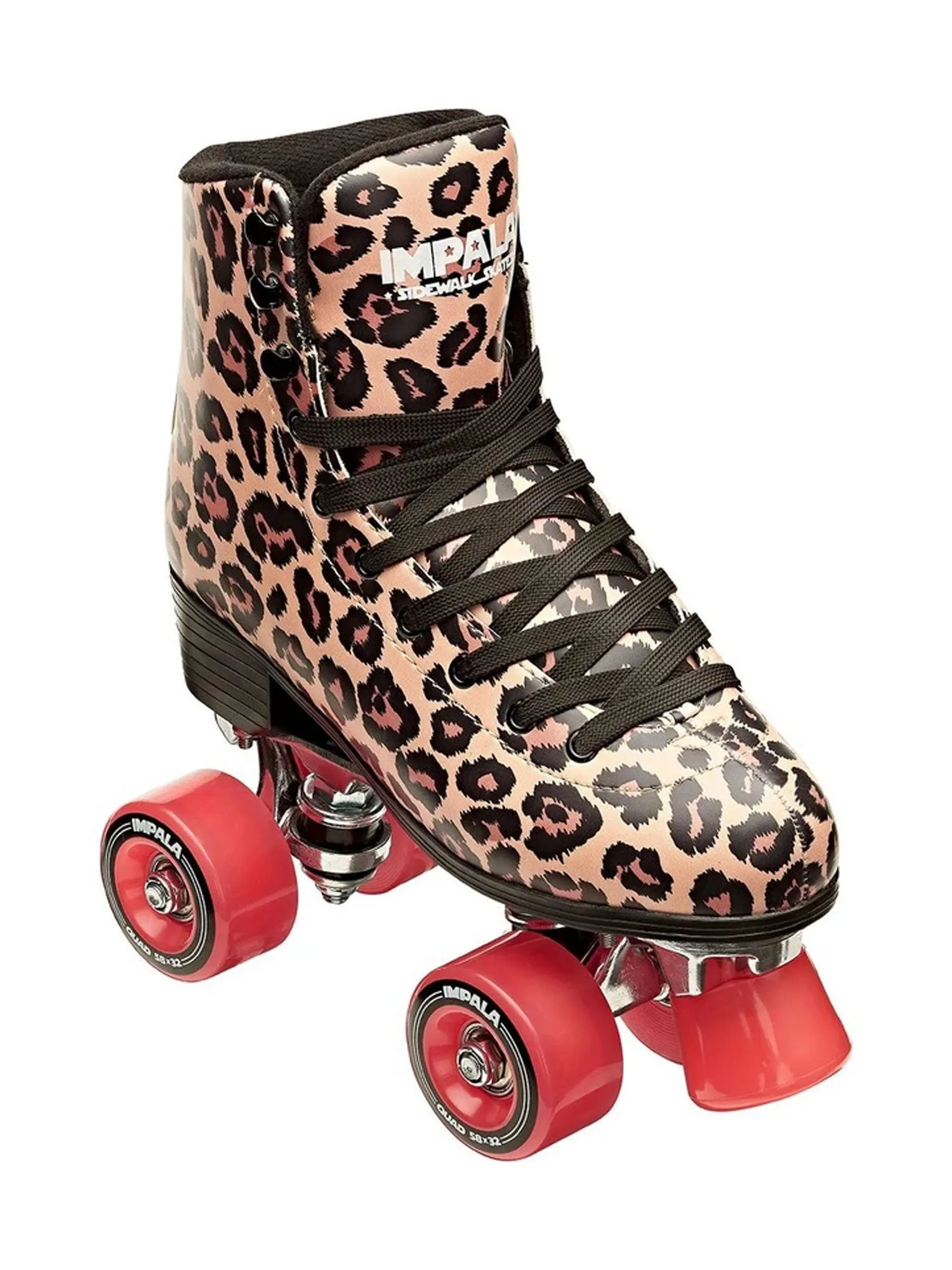IMPALA SIDEWALK SKATES - ROLLER SKATES - LEOPARD - CLEARANCE