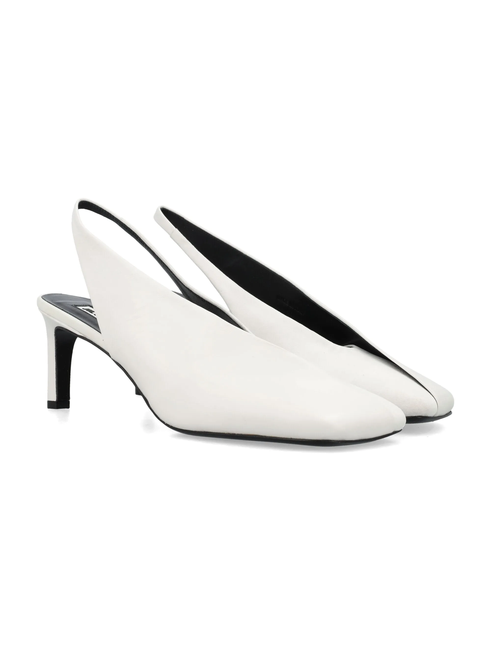 JIL SANDER Luxurious High-Heeled Slingback Pumps for Women