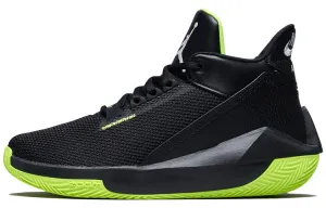 Jordan Air Jordan 2 Vintage Basketball Sneakers, Black/Yellow