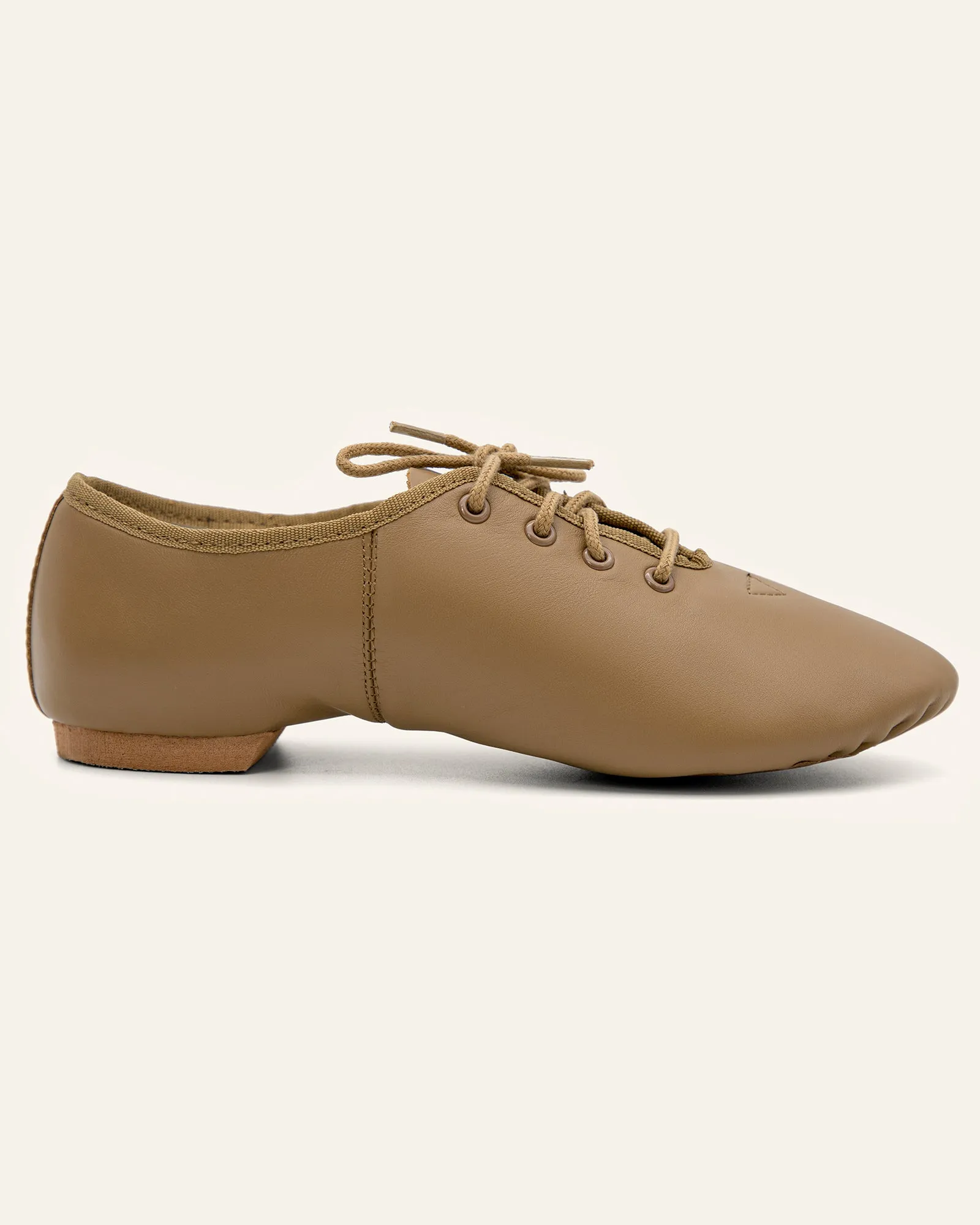 Leather Flex Lace Up Jazz Shoes for Women and Men Professional Dancer