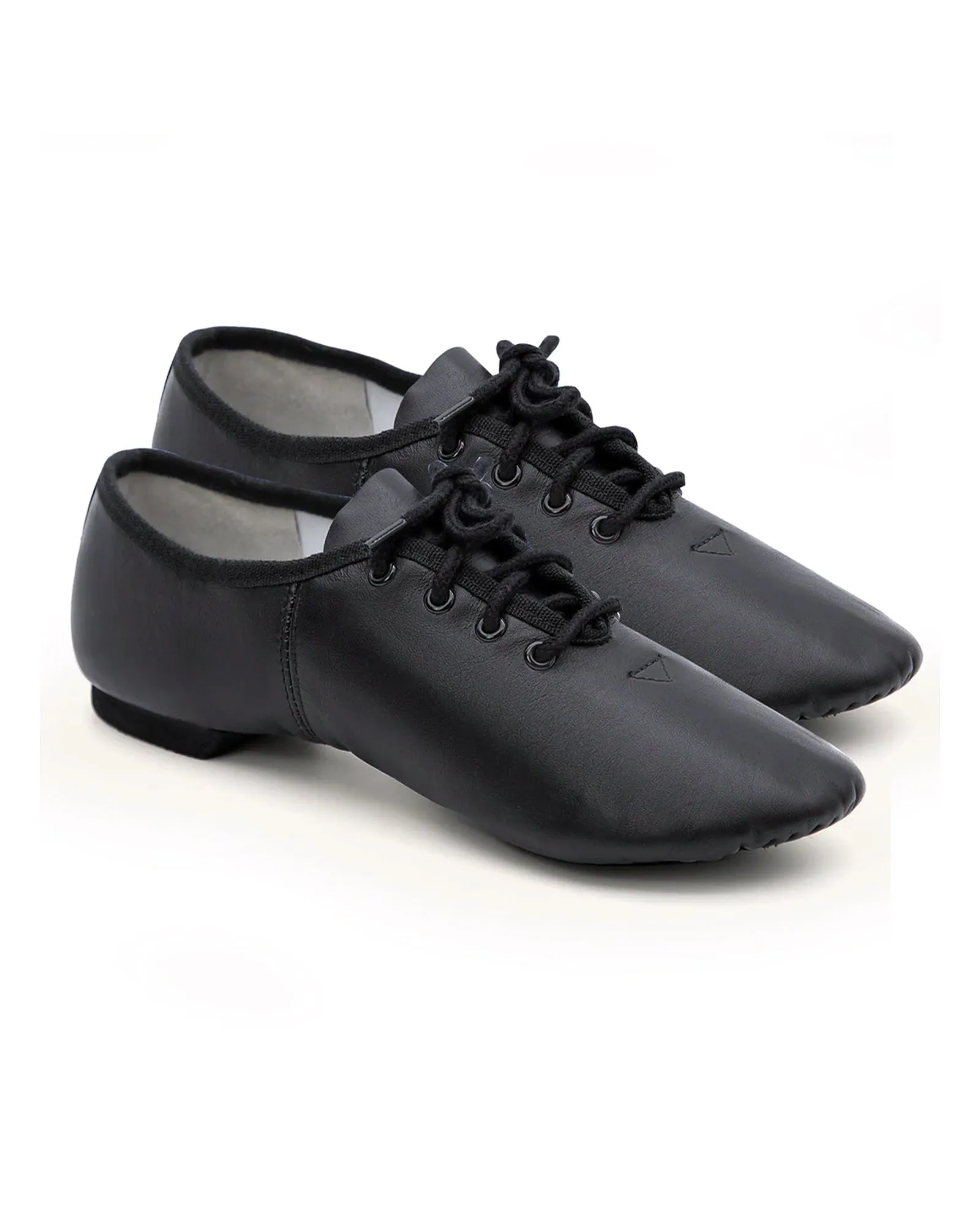 Leather Flex Lace Up Jazz Shoes for Women and Men Professional Dancer