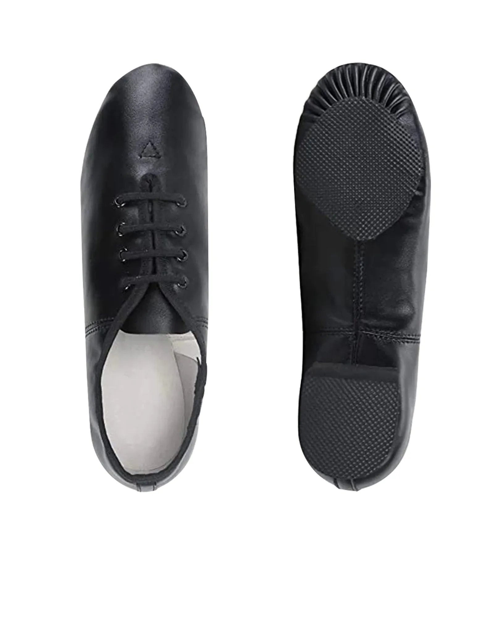 Leather Flex Lace Up Jazz Shoes for Women and Men Professional Dancer