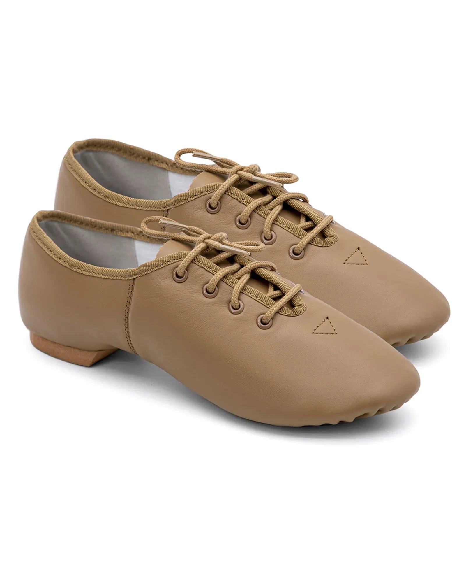 Leather Flex Lace Up Jazz Shoes for Women and Men Professional Dancer