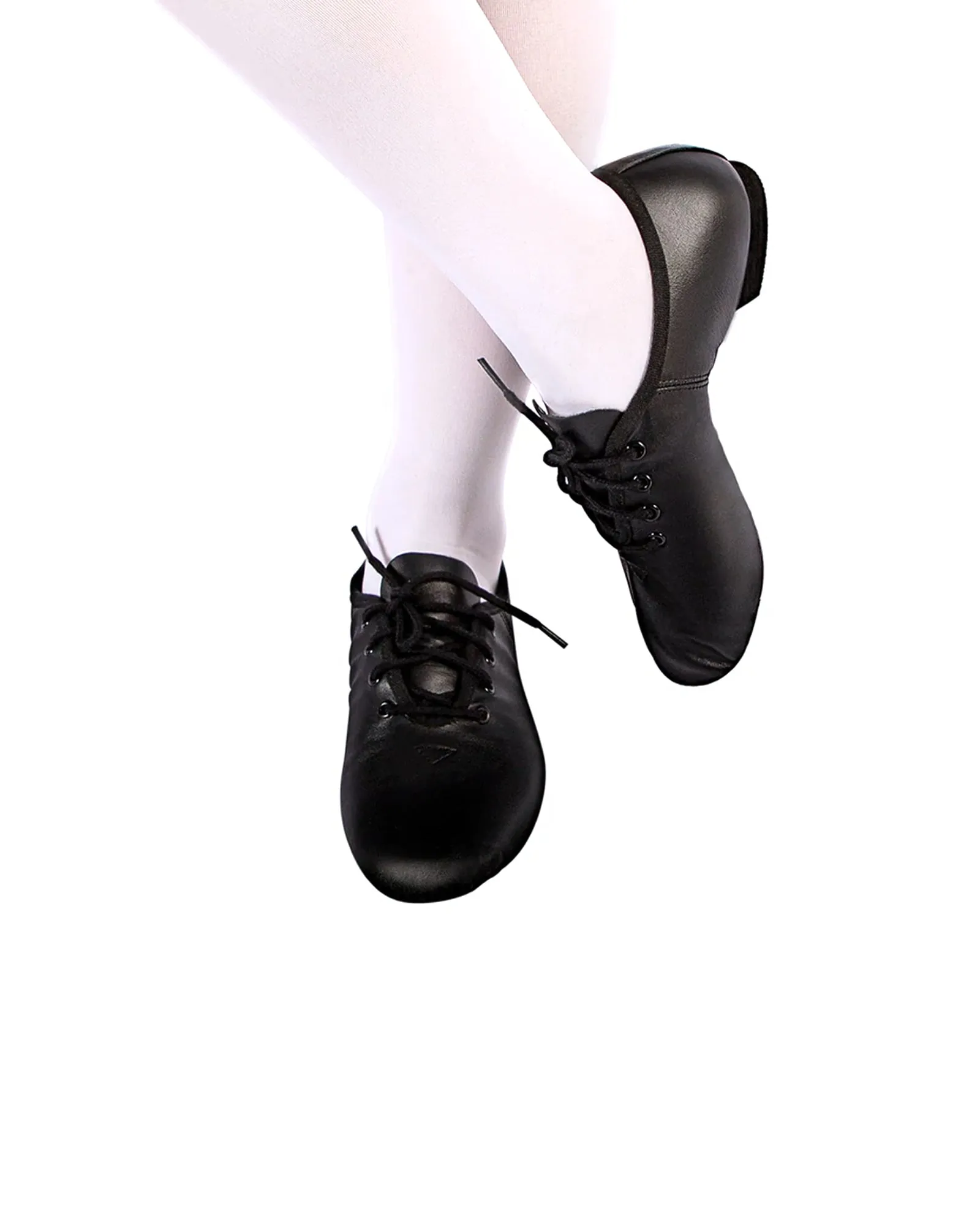 Leather Flex Lace Up Jazz Shoes for Women and Men Professional Dancer