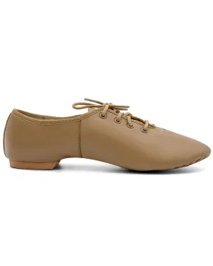 Leather Flex Lace Up Jazz Shoes for Women and Men Professional Dancer