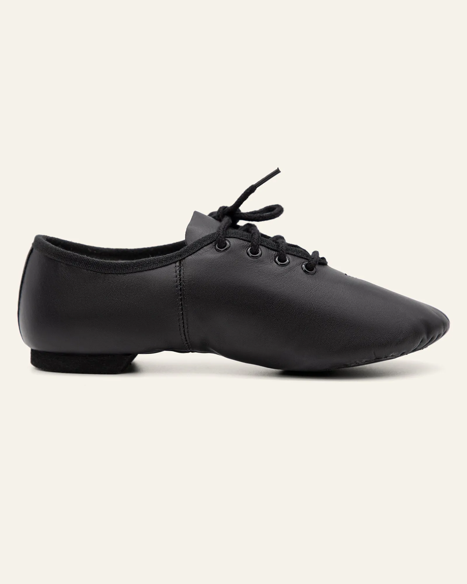 Leather Flex Lace Up Jazz Shoes for Women and Men Professional Dancer