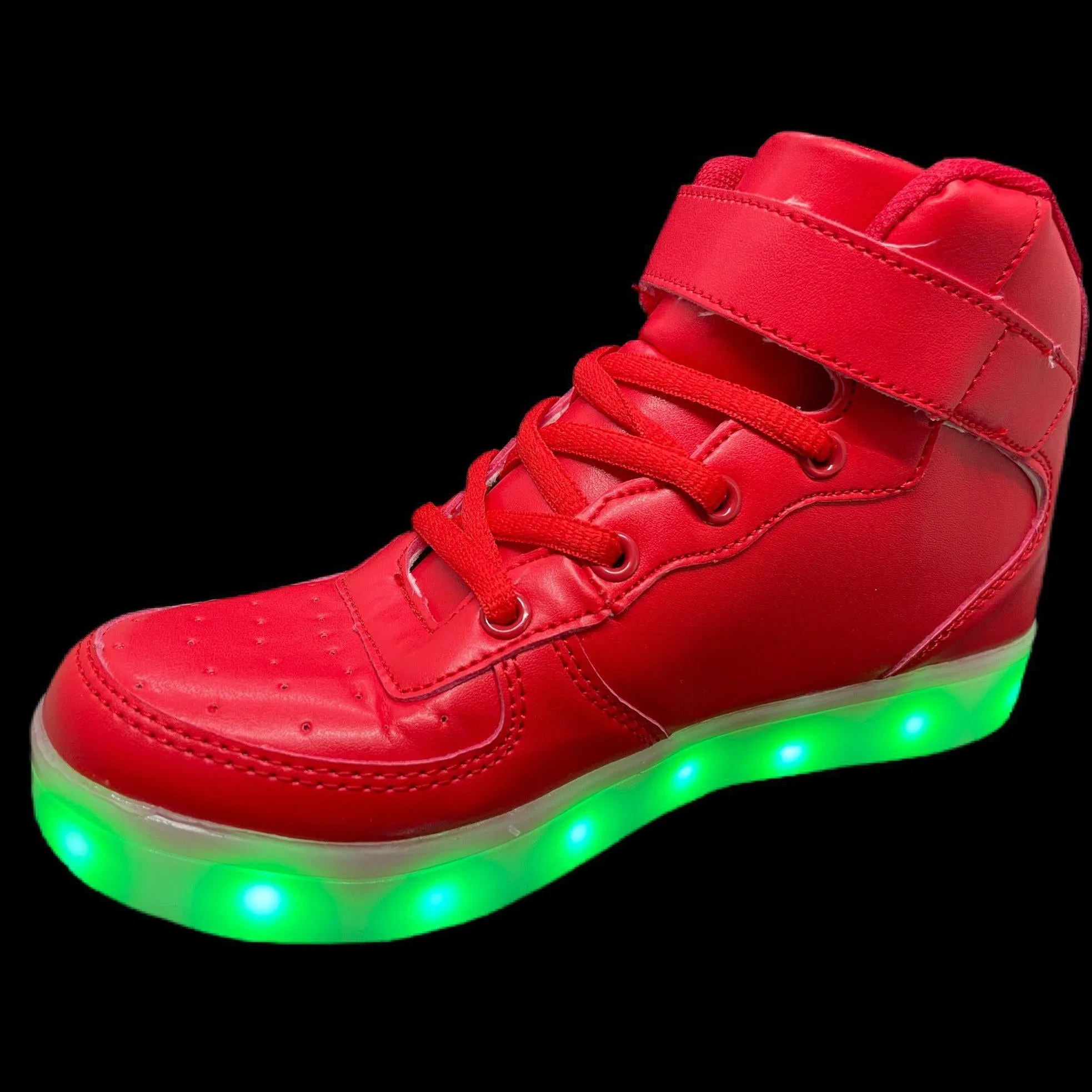 Led Sneakers Red 7 Led Colors | Dancing Led Light Shoes  | Kids Led Light Shoes  | Led Light Shoes For Men Women