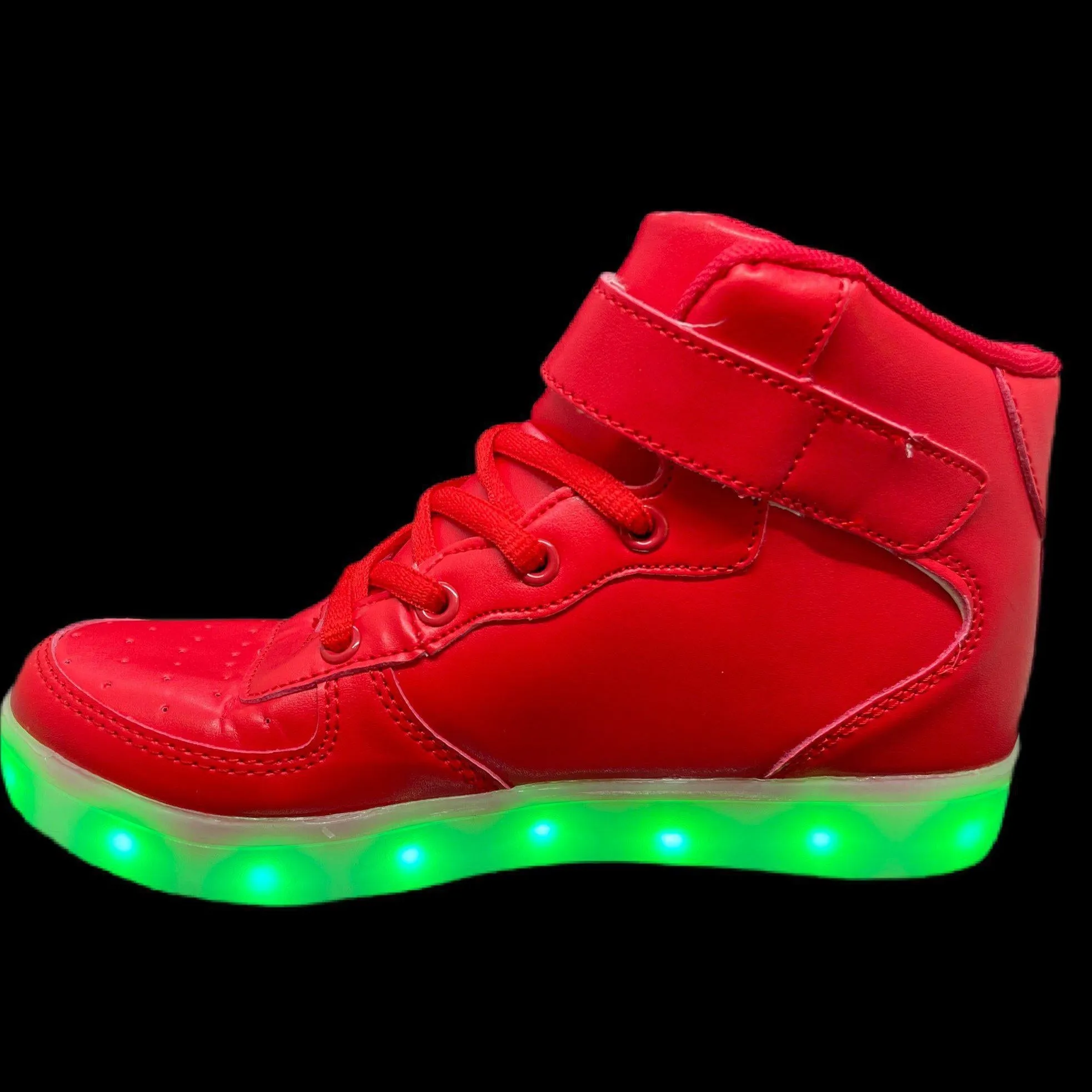 Led Sneakers Red 7 Led Colors | Dancing Led Light Shoes  | Kids Led Light Shoes  | Led Light Shoes For Men Women