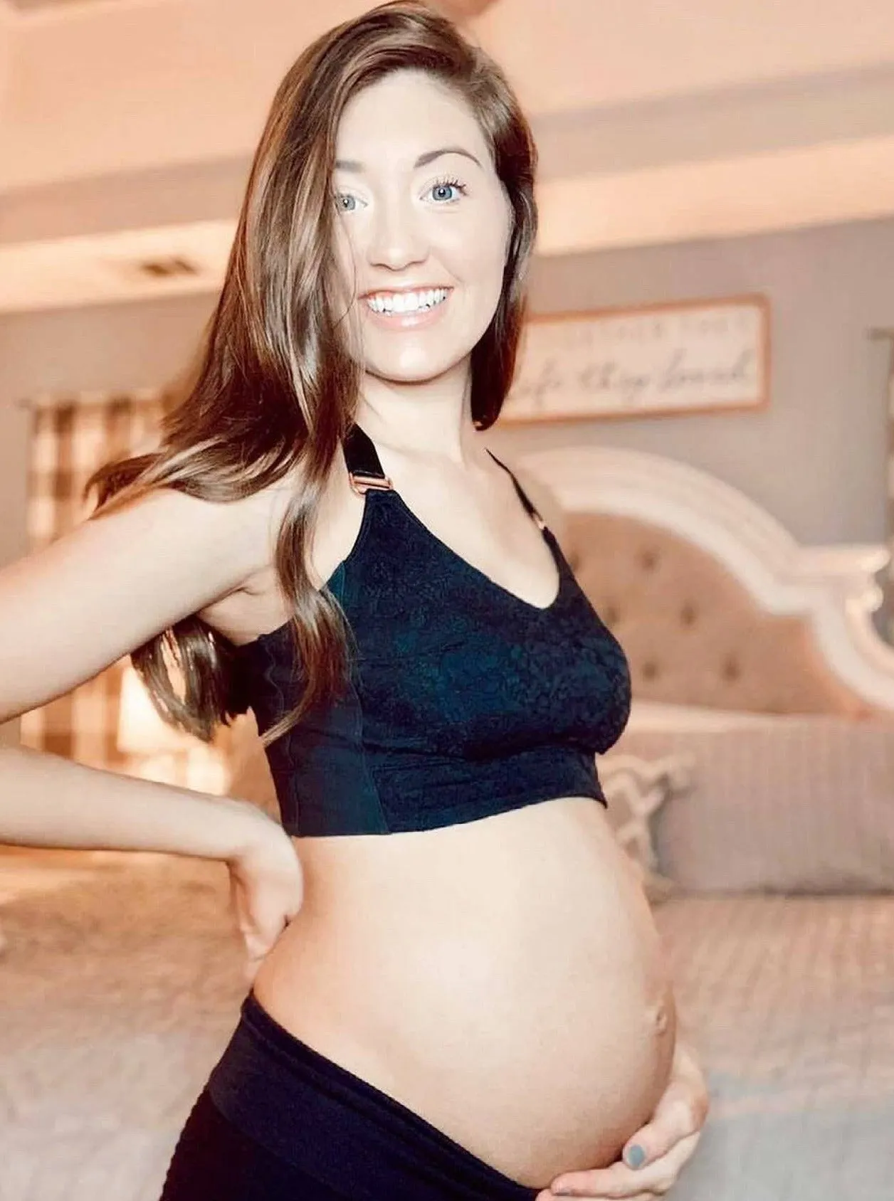 Logan Maternity & Nursing Bralette - Cross Back (FINAL SALE)