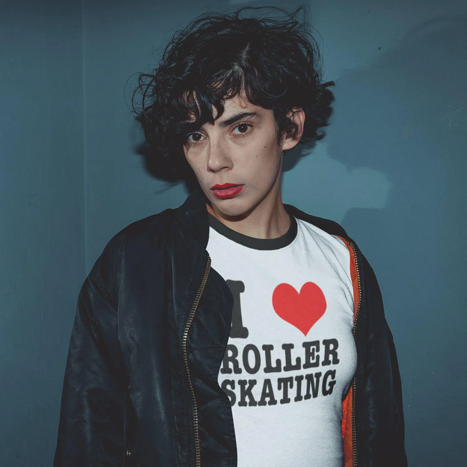 Love Roller Skating Graphic T-Shirt