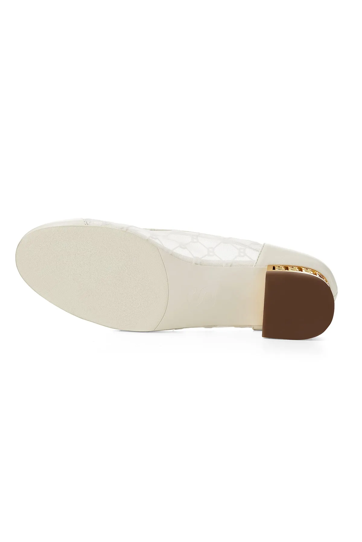Meela Pump - Broken White