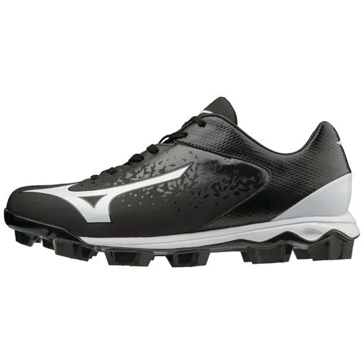 Mizuno Wave Select Nine Low Moulded Cleats - Black/White