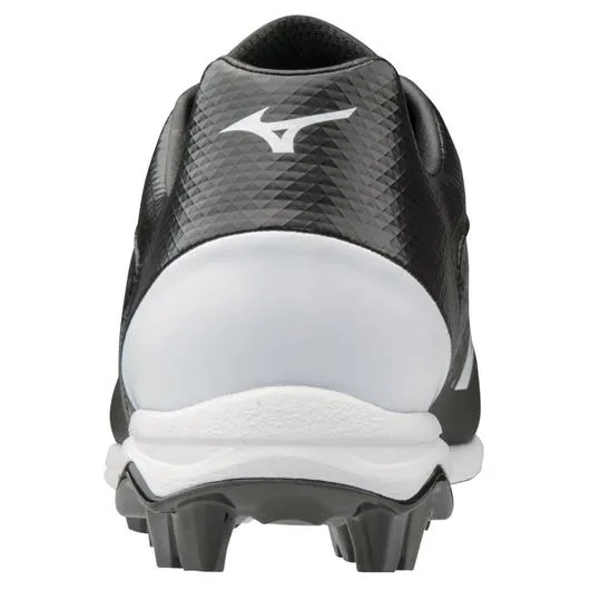 Mizuno Wave Select Nine Low Moulded Cleats - Black/White