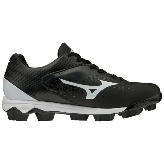 Mizuno Wave Select Nine Low Moulded Cleats - Black/White