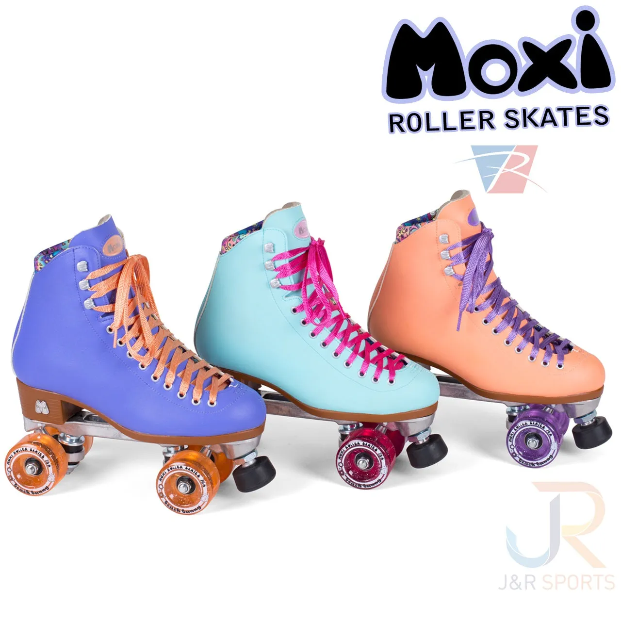 Moxi Beach Bunny Roller Skates - Peach - Sale
