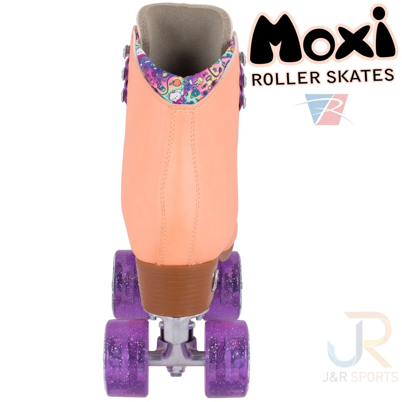 Moxi Beach Bunny Roller Skates - Peach - Sale