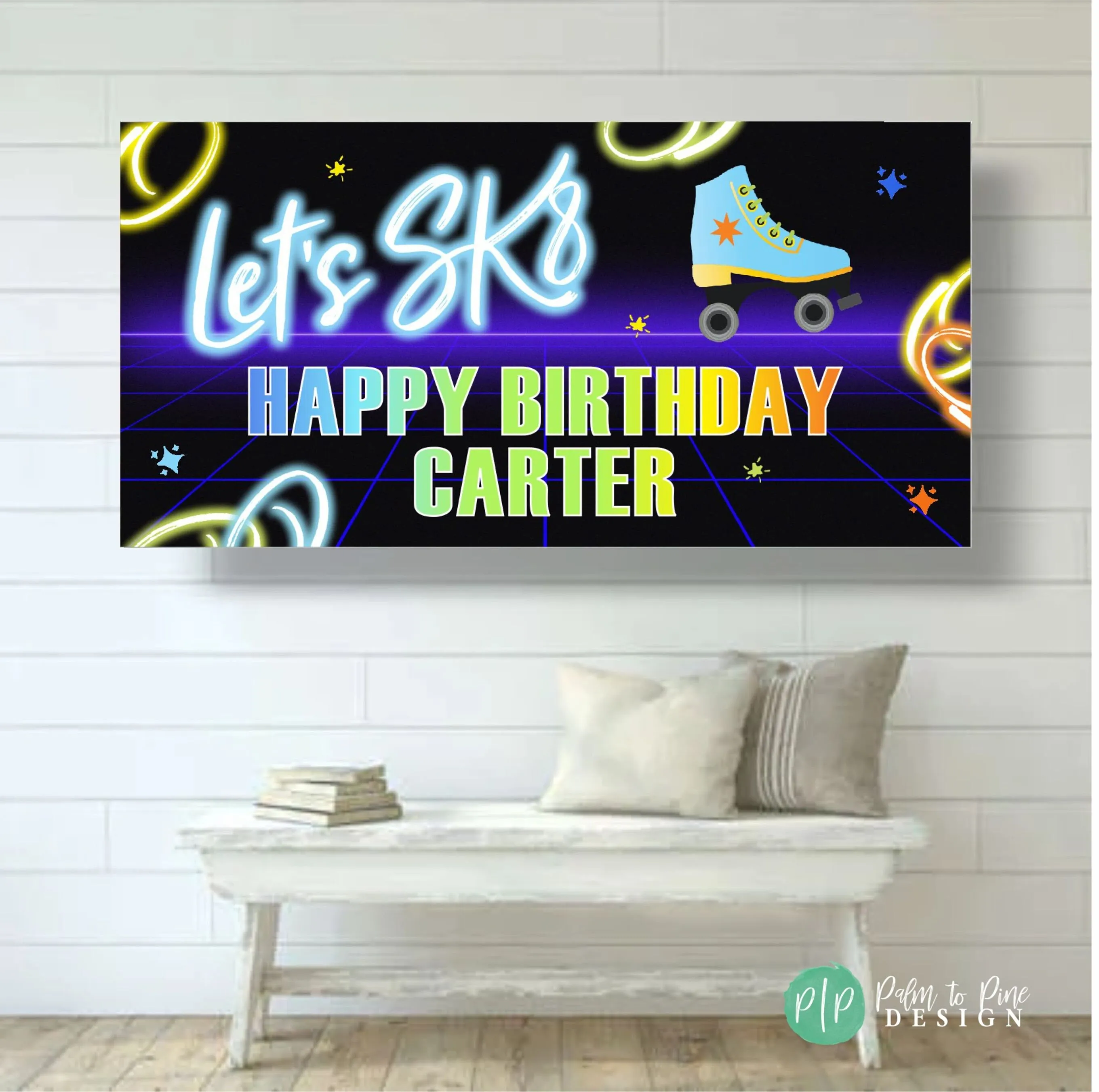 Neon Skate Banner