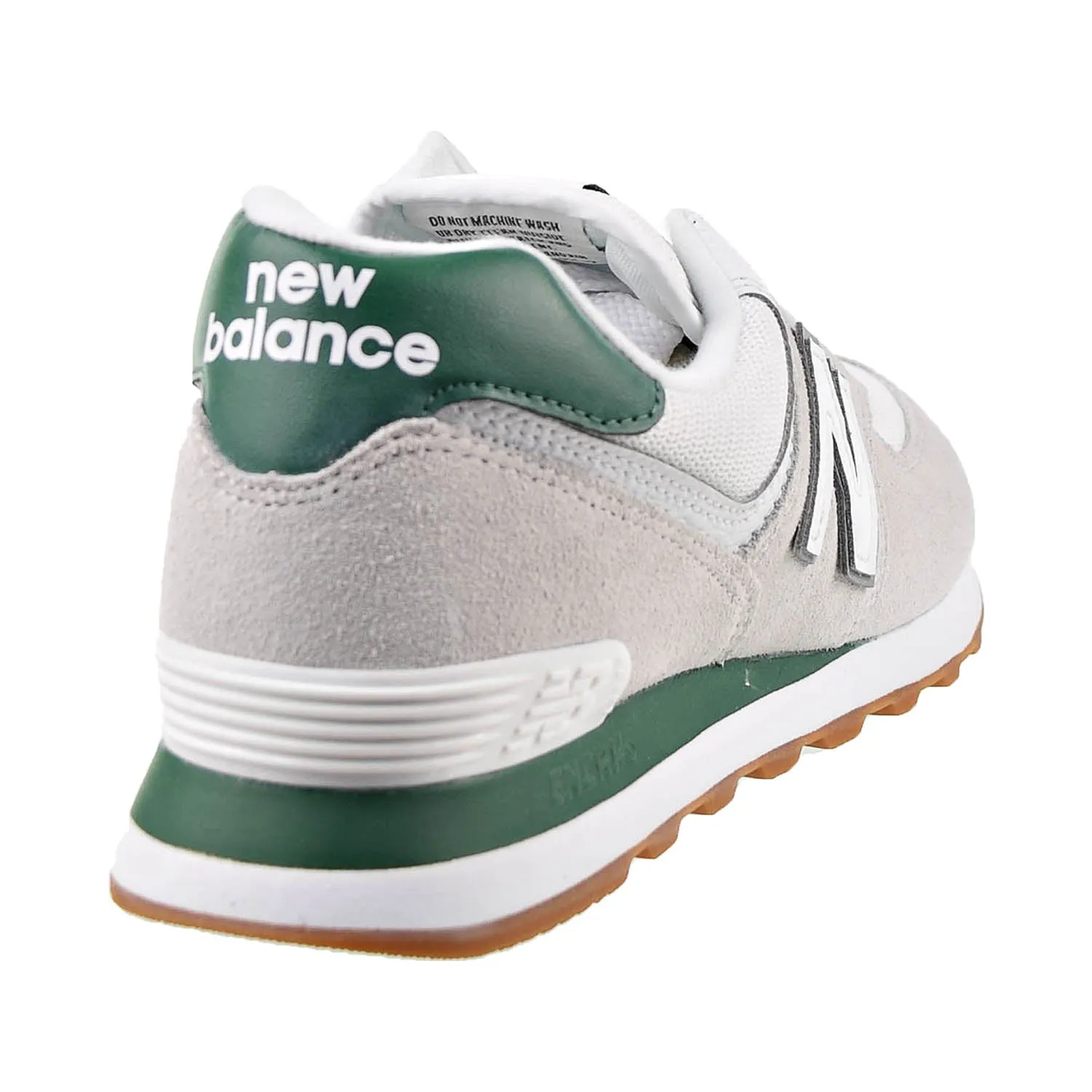 New Balance 574 Men's Shoes White-Green