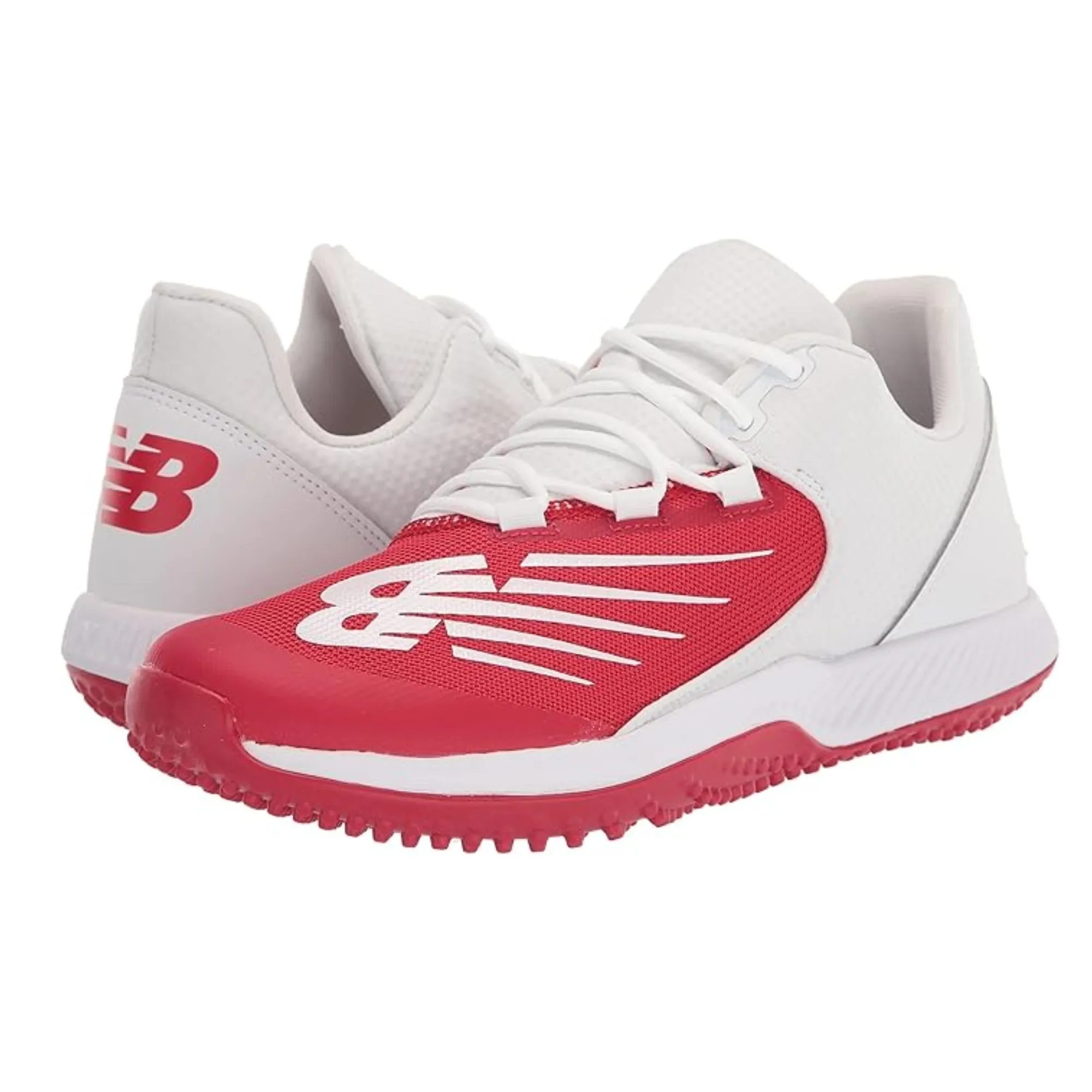 New Balance FuelCell 4040 V6 Men's Turf Baseball Shoes (Red White)