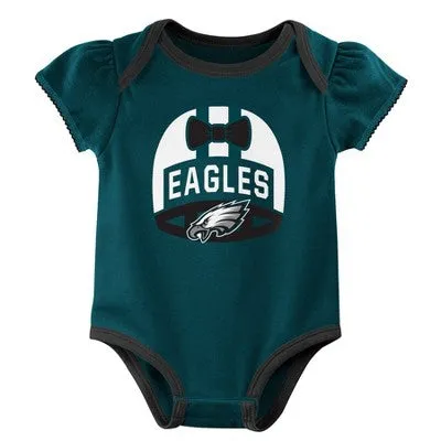 New - NFL Baby Girls' Onesies 3pk Set